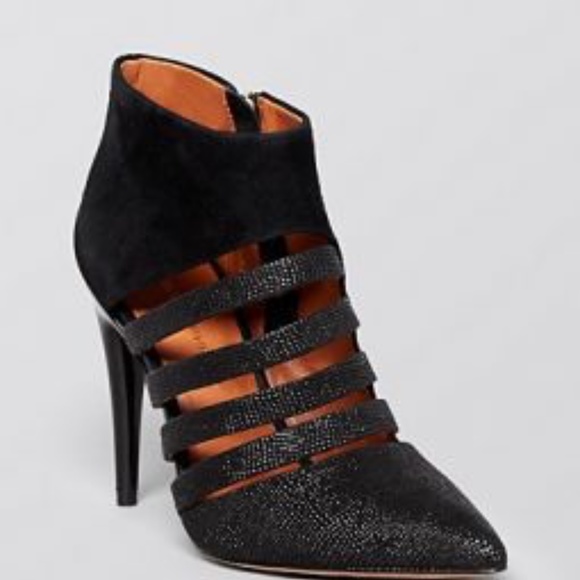 Rebecca Minkoff Black Caesar Cutout Combo Bootie - Picture 3 of 6